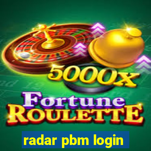 radar pbm login